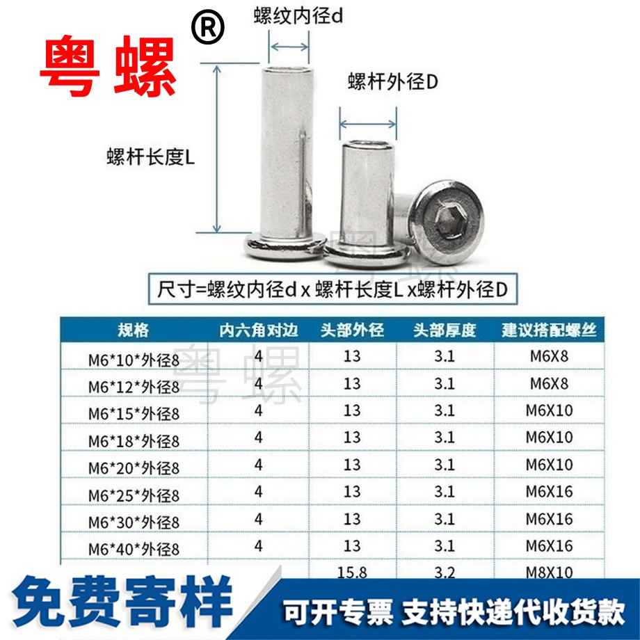 定制懷柔家具螺母