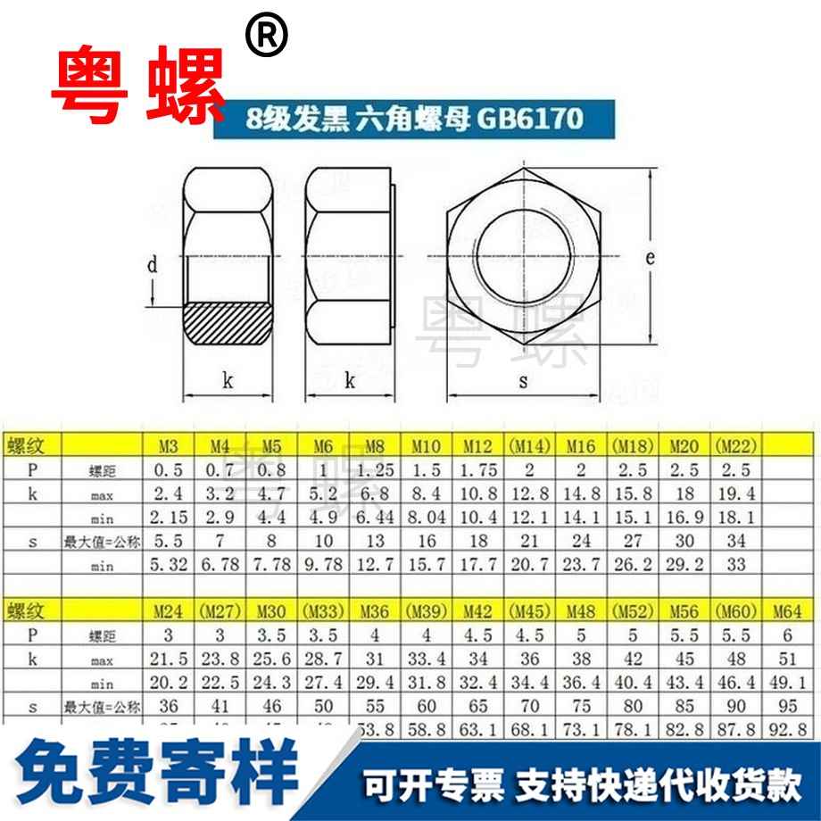 生產(chǎn)高強度西藏六角螺帽細牙