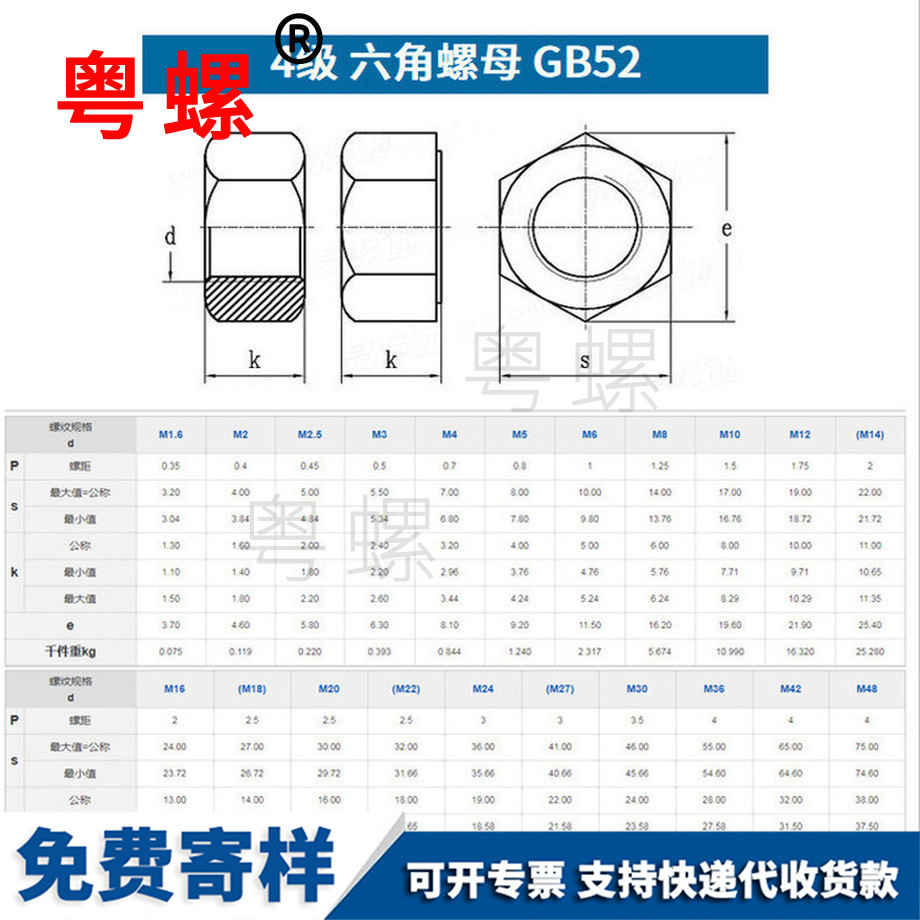 加工鋁延邊朝鮮族六角螺母